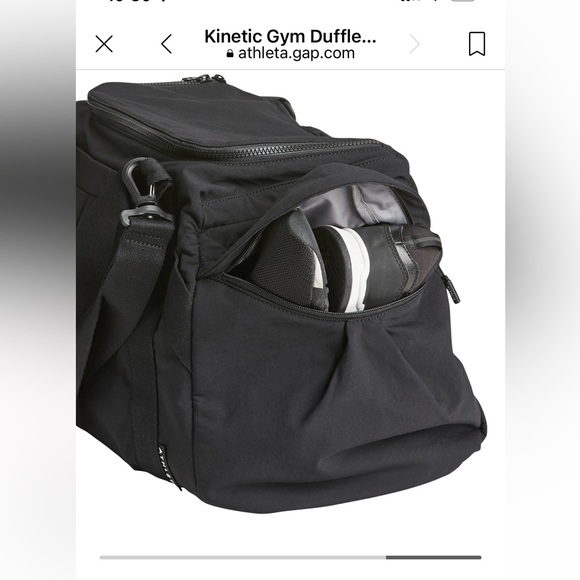 Athleta Bags Athleta Gym Duffel Black Poshmark